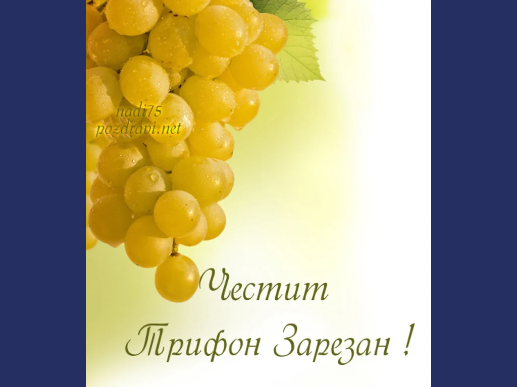 Честит Трифон Зарезан!