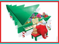 Забавна Коледна Картичка