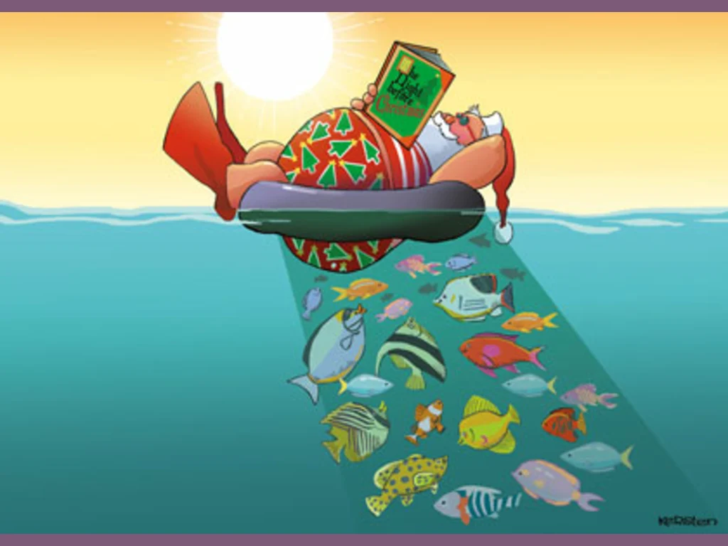 Забавна Коледна Картичка