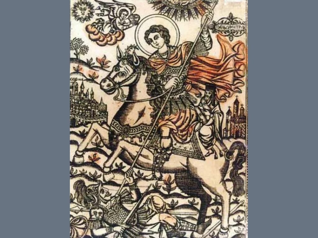 Свети Димитър - икона