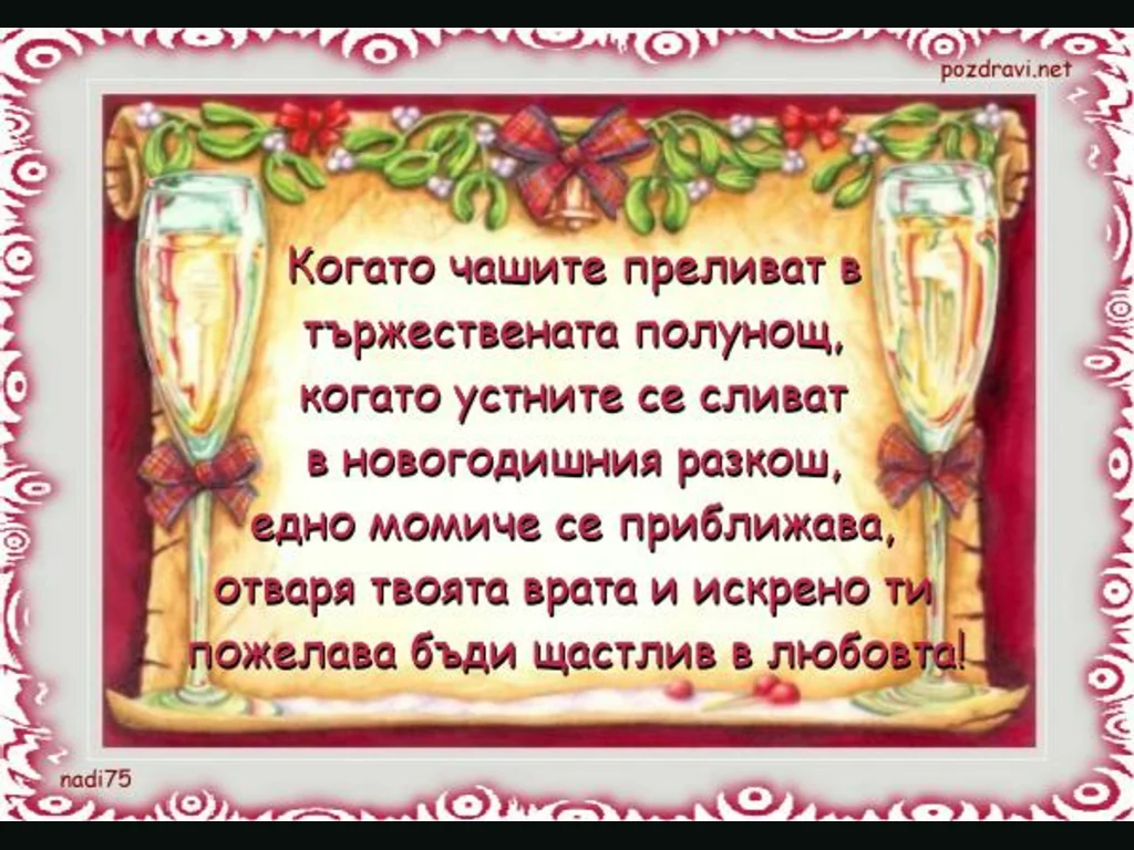 Наздравица за коледа!