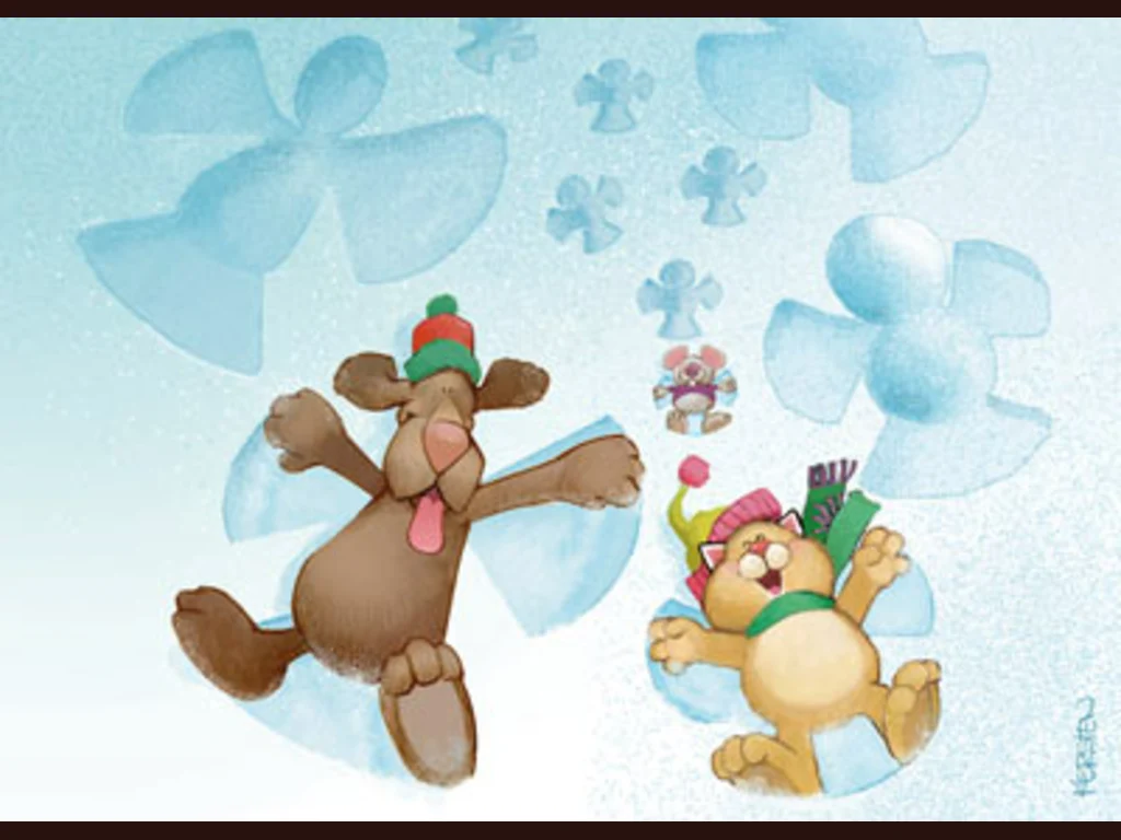 Забавна Коледна Картичка