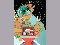 Забавна Коледна Картичка