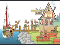 Забавна Коледна Картичка