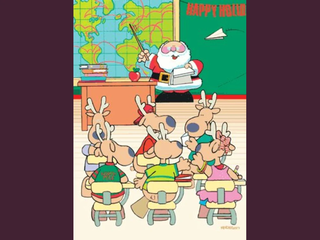 Забавна Коледна Картичка