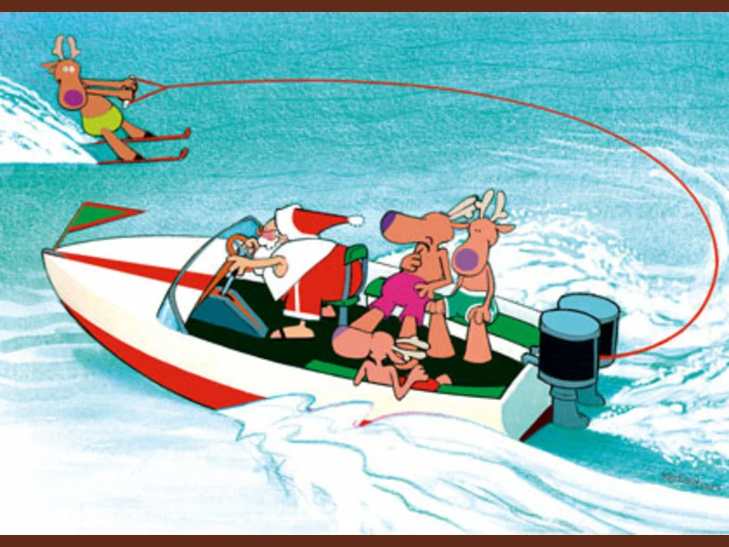 Забавна Коледна Картичка