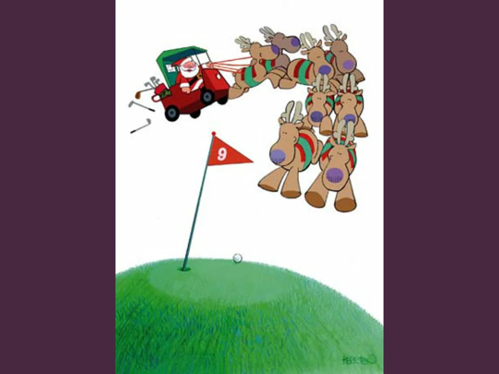 Забавна Коледна Картичка