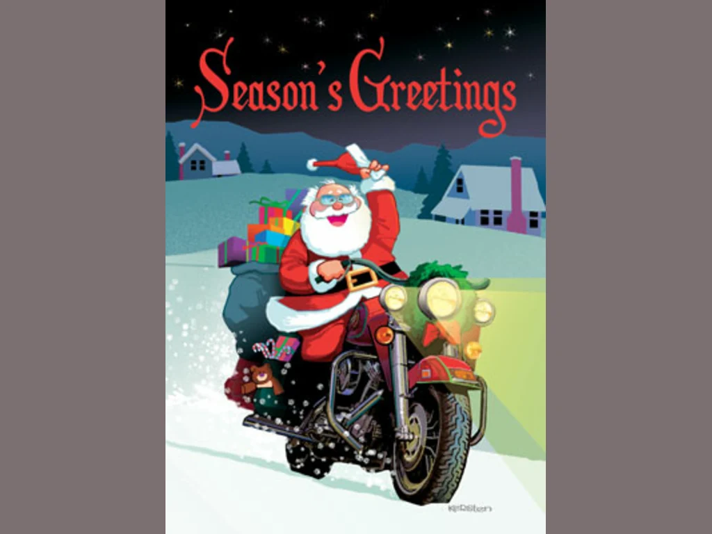 Забавна Коледна Картичка