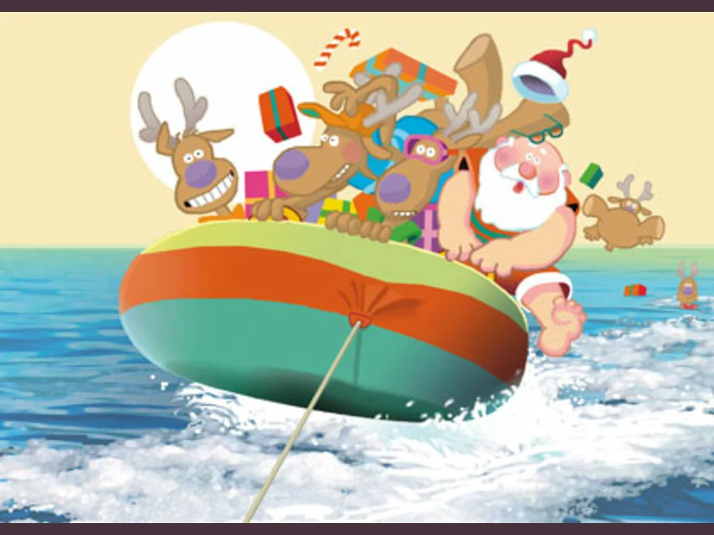 Забавна Коледна Картичка