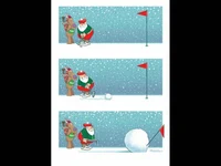 Забавна Коледна Картичка