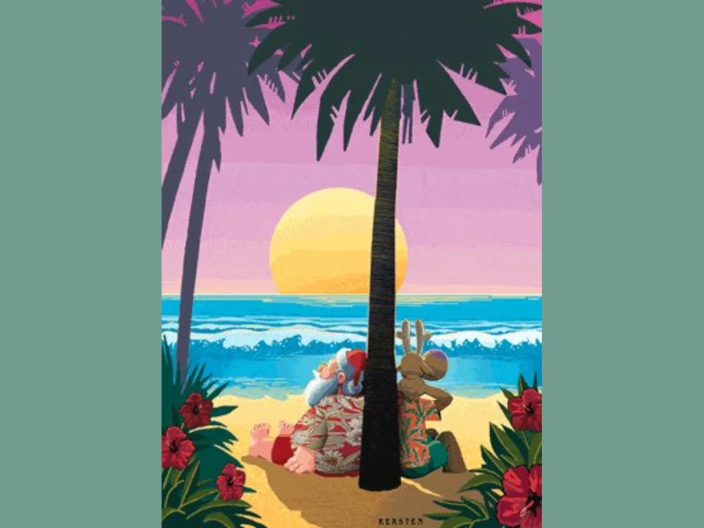 Забавна Коледна Картичка