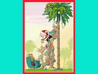 Забавна Коледна Картичка