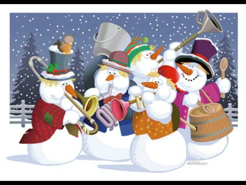 Забавна Коледна Картичка