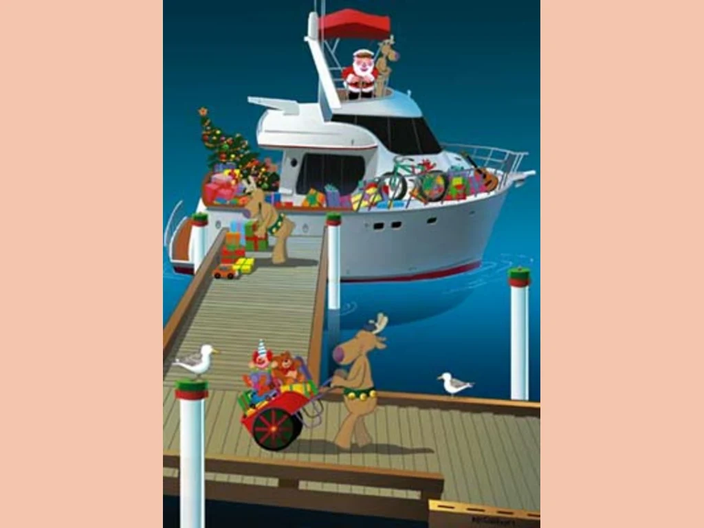 Забавна Коледна Картичка