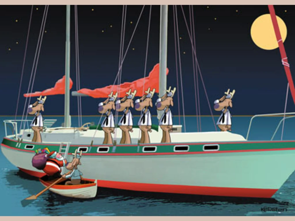 Забавна Коледна Картичка