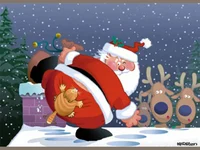 Забавна Коледна Картичка