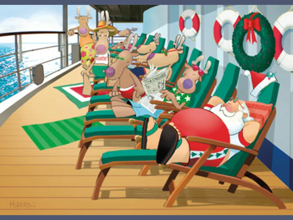 Забавна Коледна Картичка