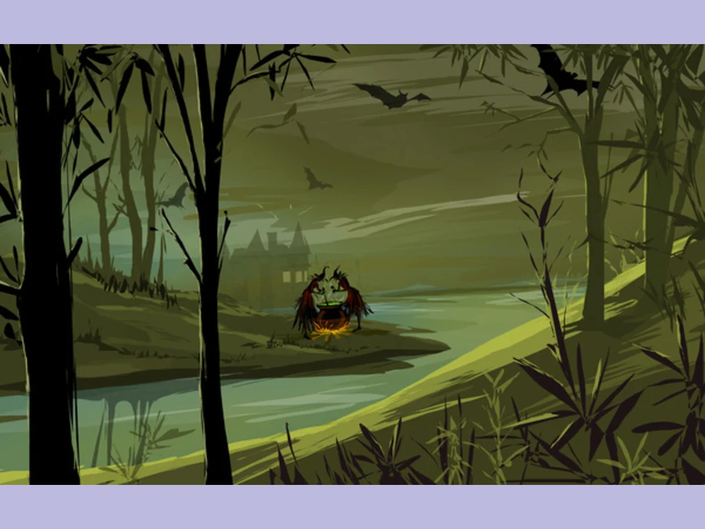 Картичка типична Хелоуин!