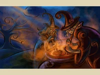 Картичка типична Хелоуин!