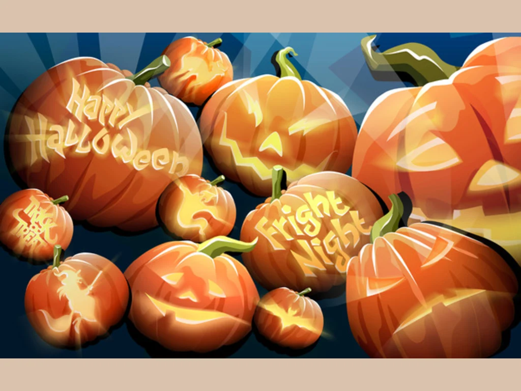 Картичка типична Хелоуин!