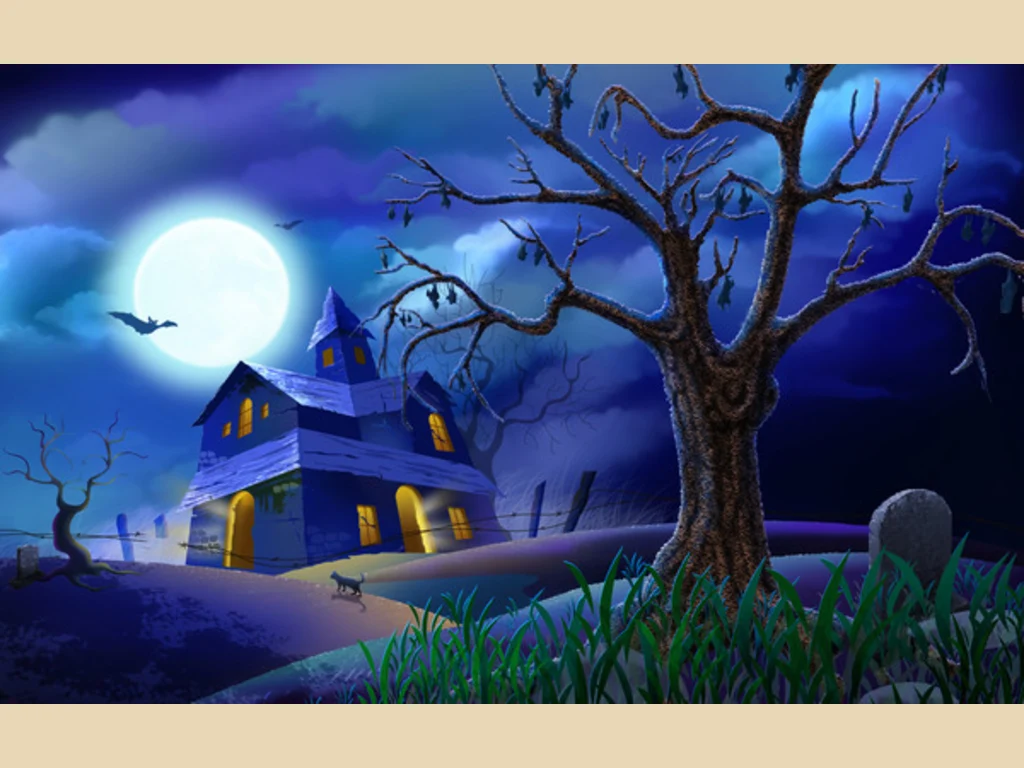 Картичка типична Хелоуин!