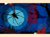 Картичка типична Хелоуин!