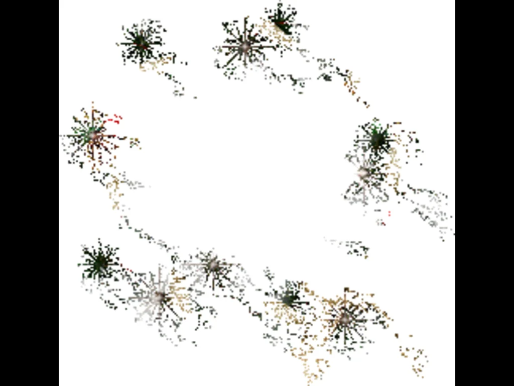 Коледна анимирана картичка-Коледен венец!
