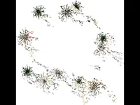 Коледна анимирана картичка-Коледен венец!