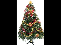 Коледна анимирана картичка!Светеща елха!