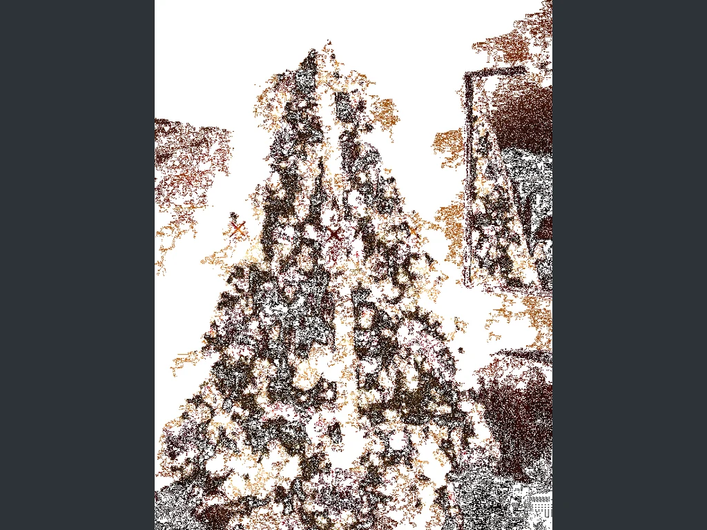 Коледна анимирана картичка!Светеща елха!