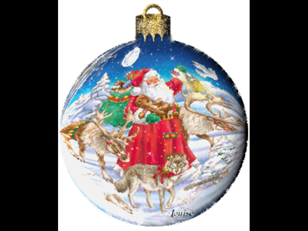 Коледна анимирана картичка2241