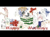 Коледна анимирана картичка2244