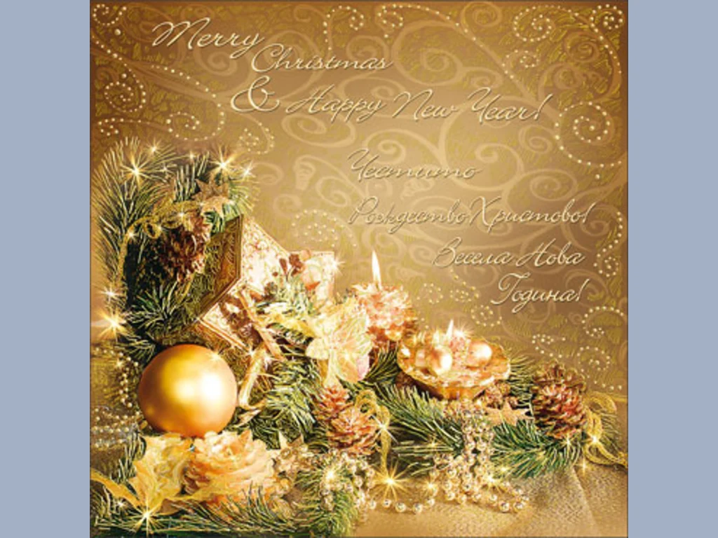 Честито Рождество Христово!Весела Нова Година!