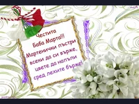 Честита  Баба Марта!!!