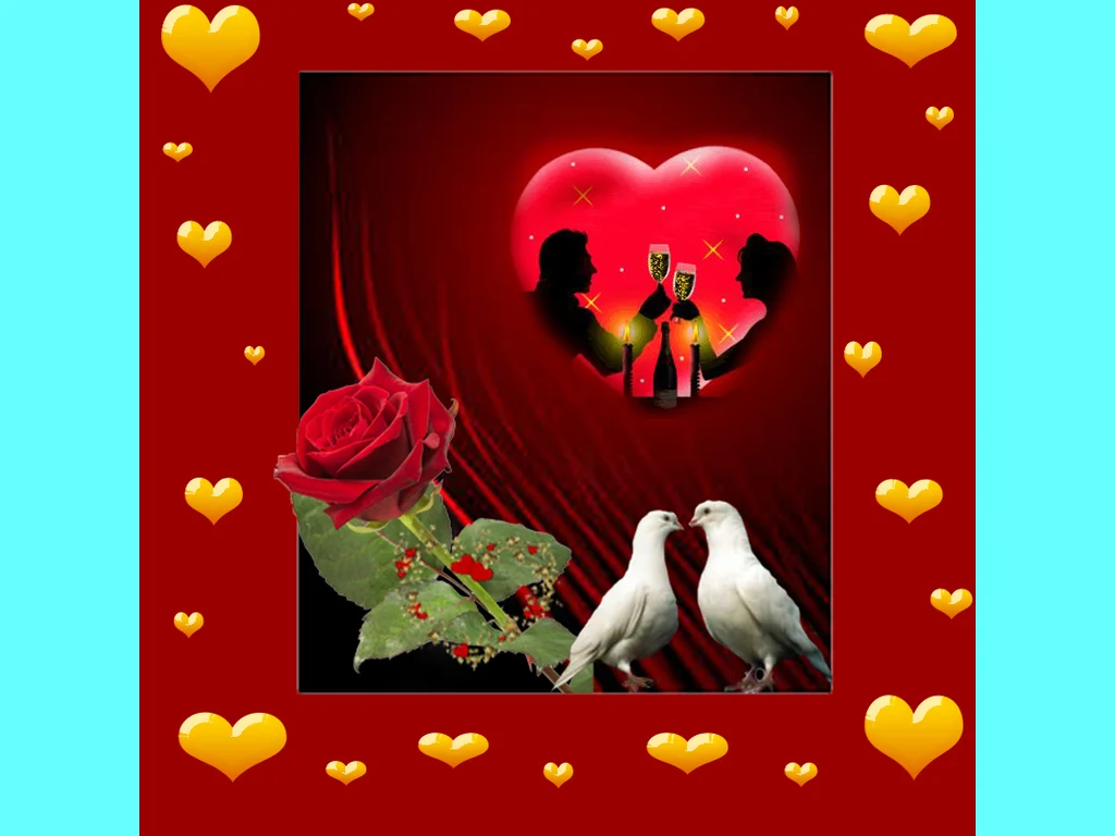 Нежна романтична любов!