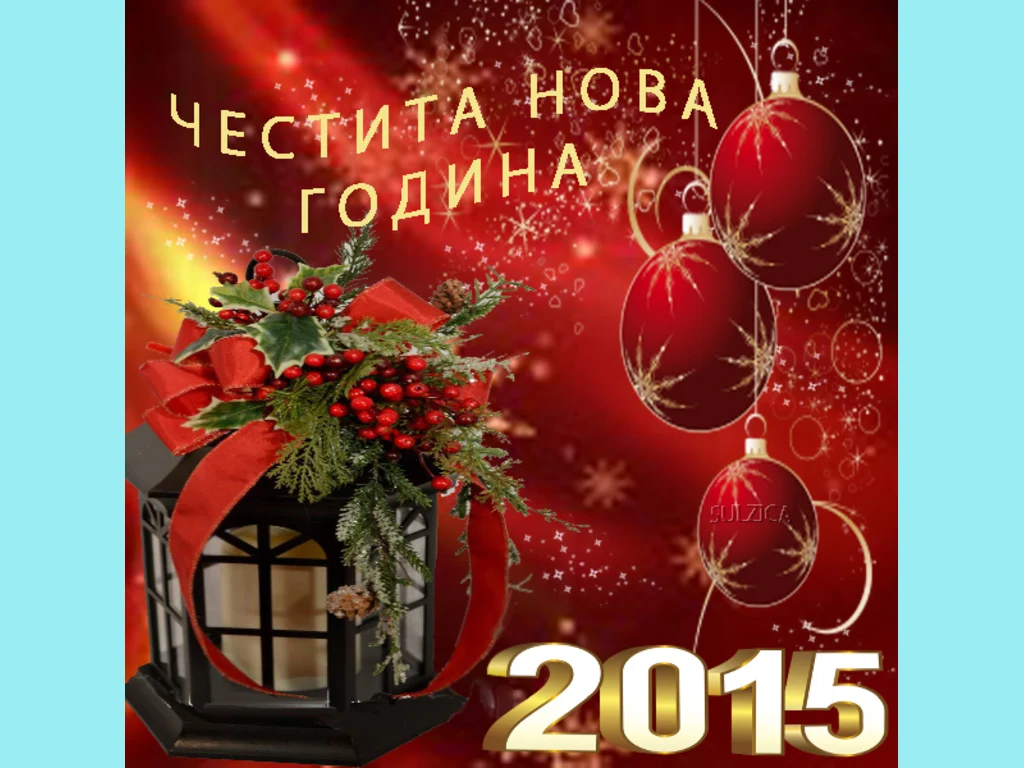 ЧЕСТИТА НОВА ГОДИНА  2015