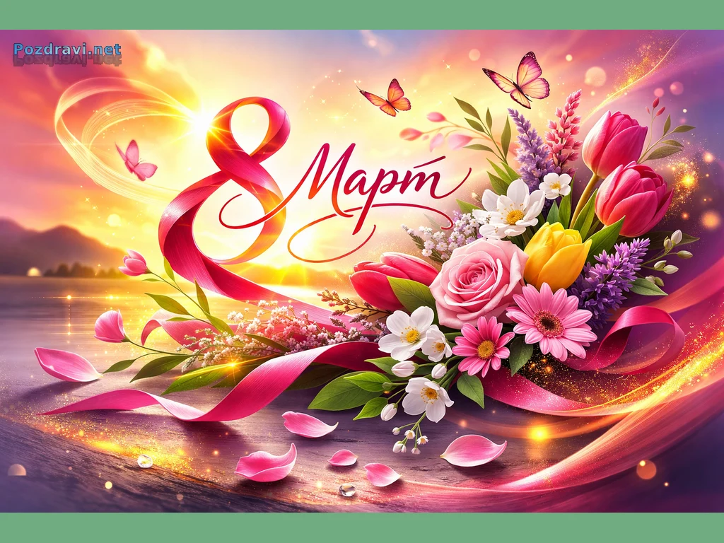 Честит 8 март, скъпи жени!