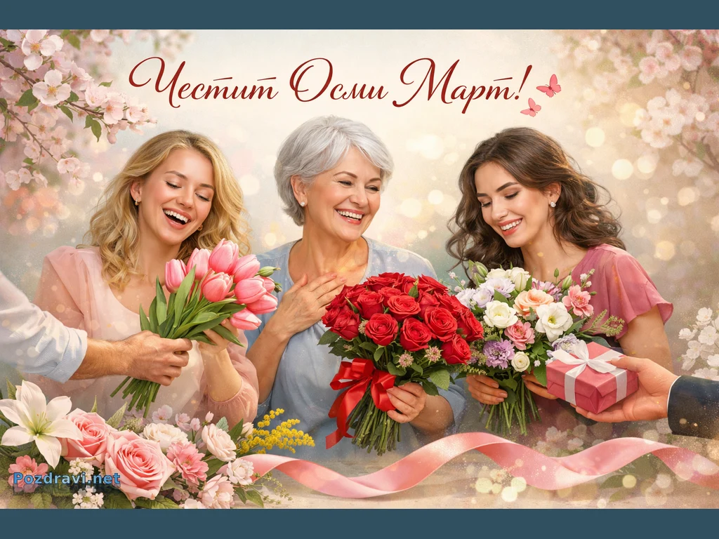 Честит Осми Март, дами!