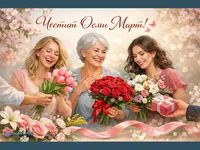 Честит Осми Март, дами!