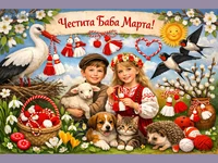 Пъстър колаж за Баба Марта.