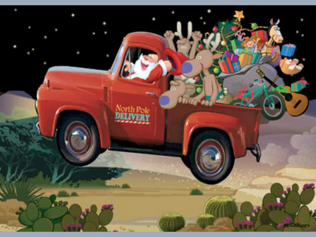 Забавна Коледна Картичка