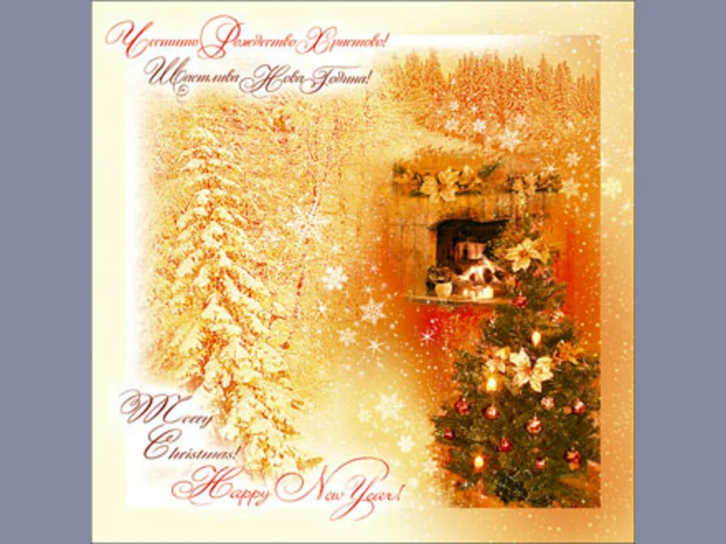 Честито Рождество Христово!Щастлива Нова Година!