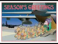 Забавна Коледна Картичка