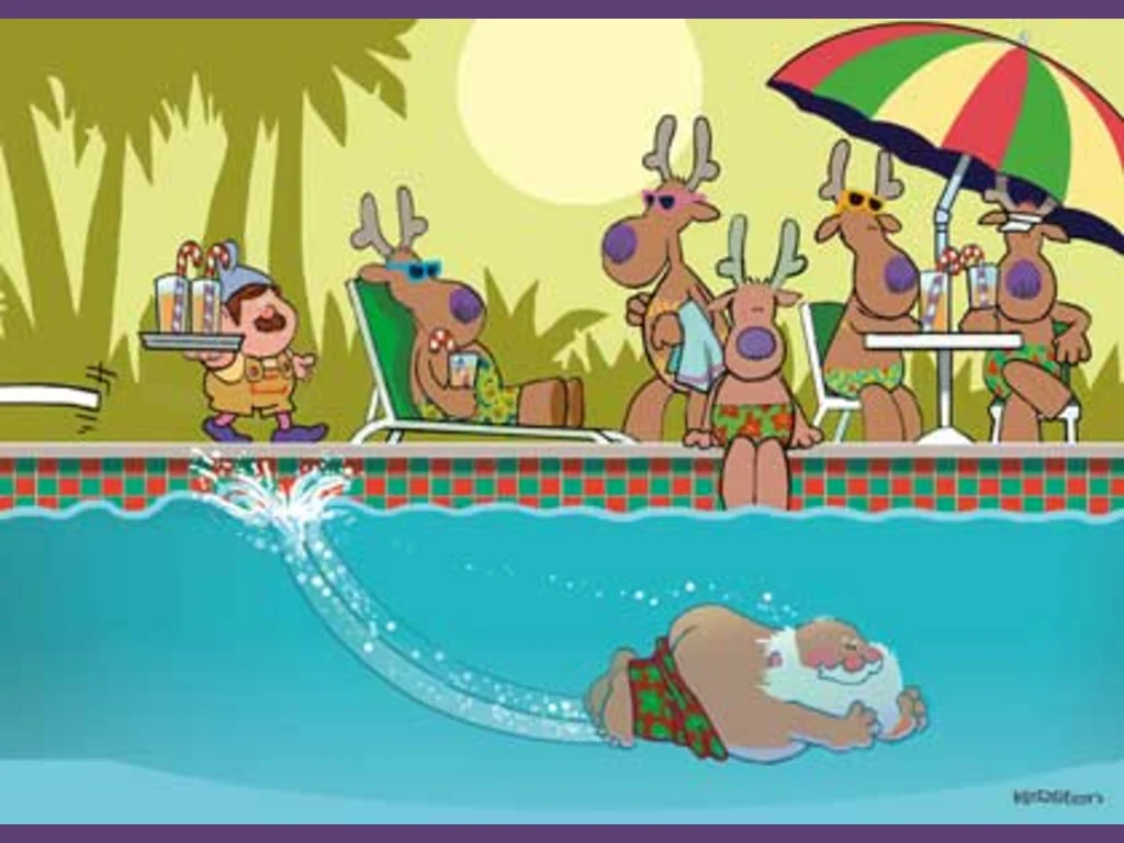 Забавна Коледна Картичка