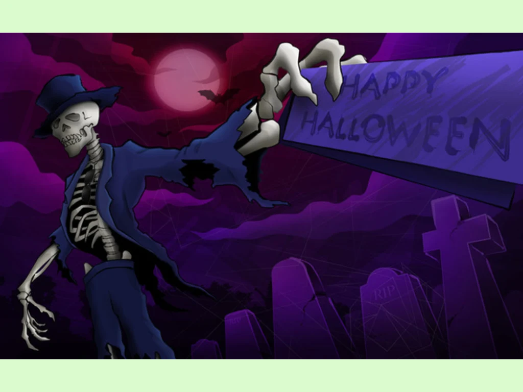 Картичка щастлив Хелоуин!