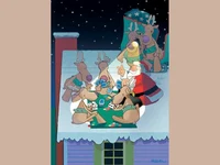 Забавна Коледна Картичка