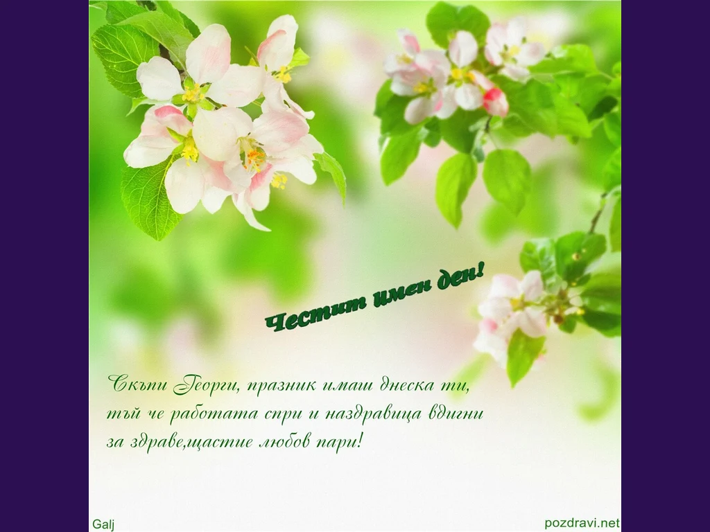 Пожелание за Георги