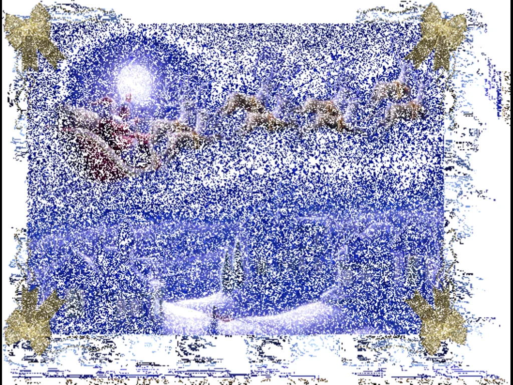 Коледна анимирана картичка2168