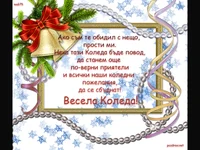 Прости ми! Весела Коледа!