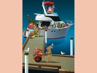 Забавна Коледна Картичка